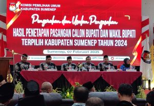 KPU Sumenep Lakukan Penyerahan dan Usulan Pengesahan Hasil Penetapan Pasangan Cabup dan Cawabup 2024