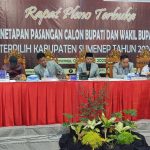 KPU Sumenep Tetapkan Pasangan FAHAM Bupati dan Wakil Bupati Terpilih Sumenep